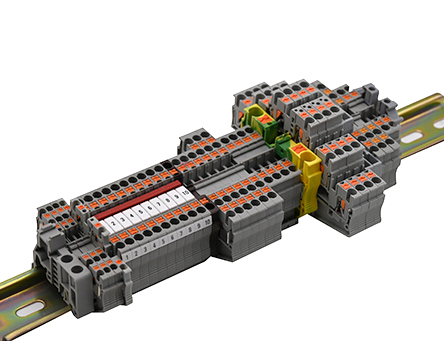 直插式導軌端子